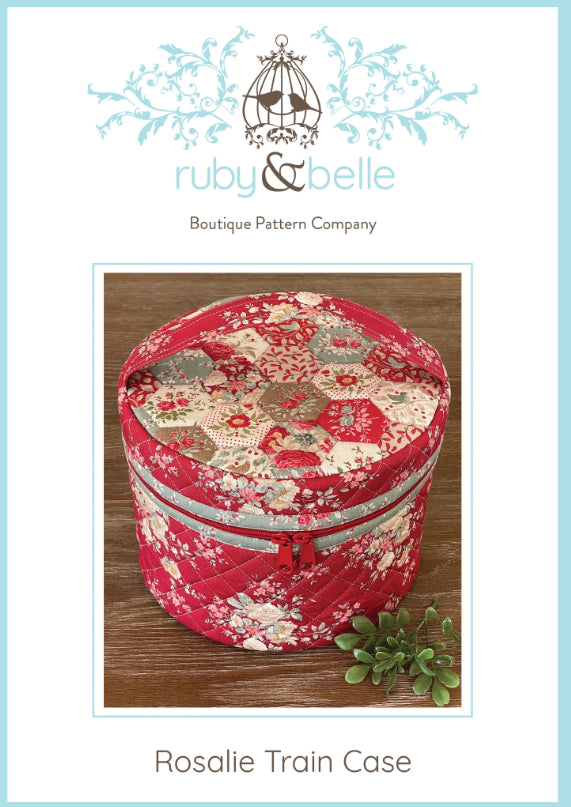 Rosalie Train Case | Sewing Pattern by Ruby & Belle