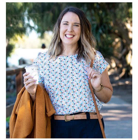Bondi Top Sewing Pattern by Sew to Grow