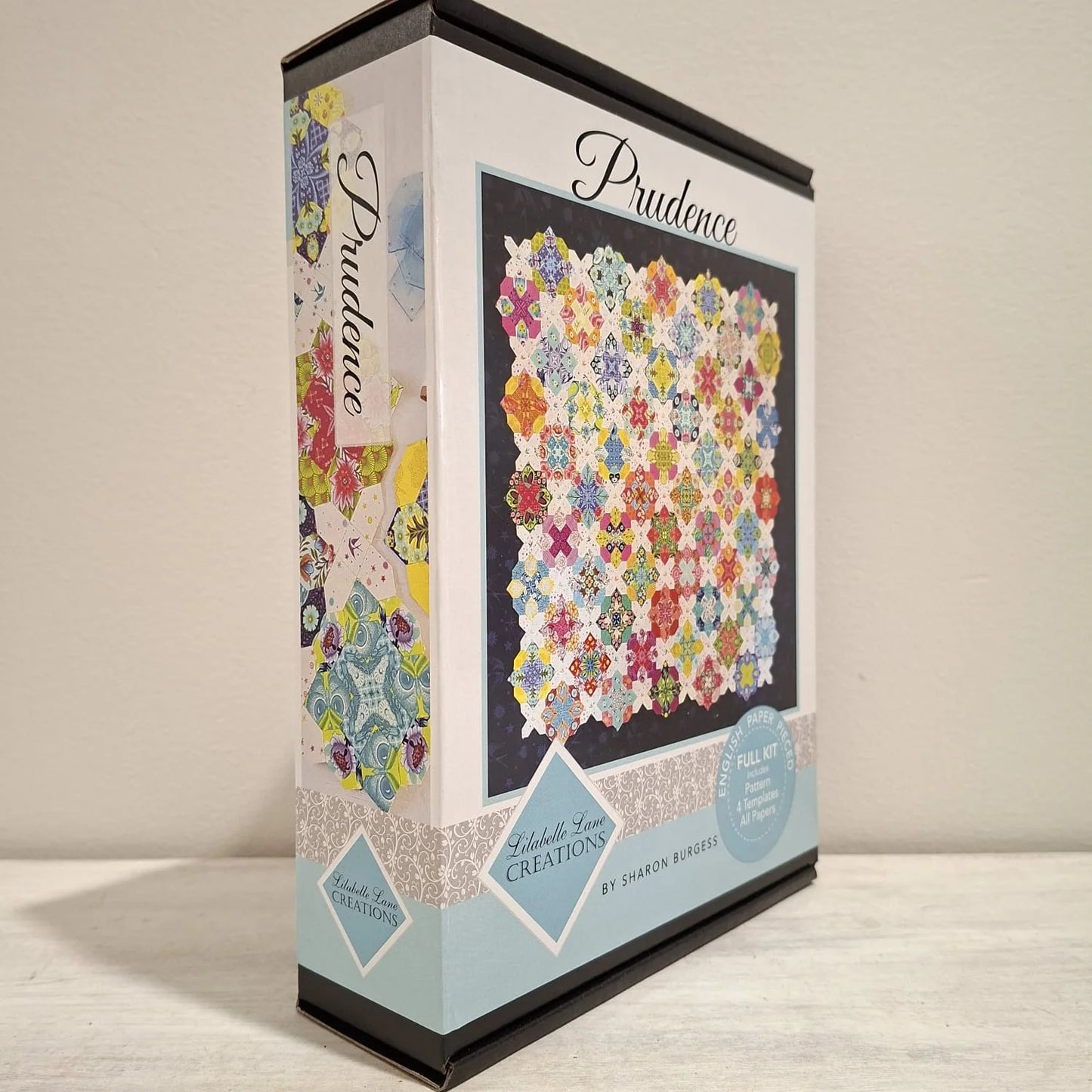Prudence Fussy Cut Quilt | Pattern Booklet, EPP & Templates