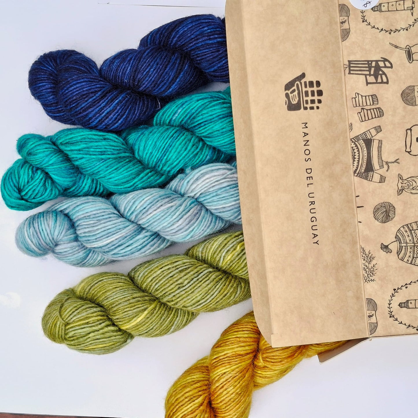 Manos del Uruguay | 4 Ply Silk Merino Blend Mini Skein | Yvette