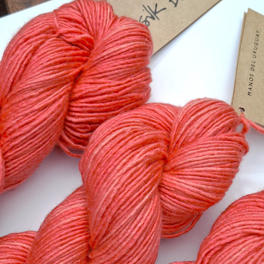Manos del Uruguay | 8 Ply Silk Merino Blend Yarn 50g | Zing