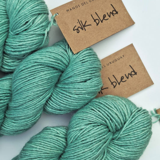 Manos del Uruguay | 8 Ply Silk Merino Blend Yarn 50g | Surf