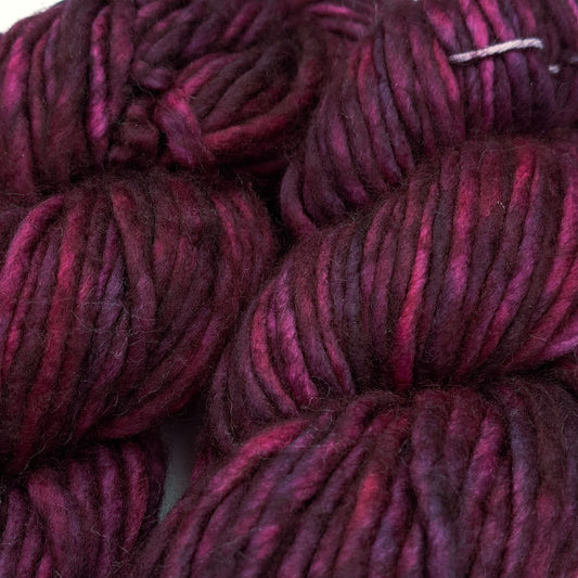 Fiori Grande Hand Dyed | 14 Ply Bulky Merino Yarn | Purple Rising