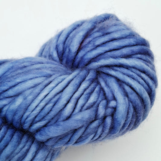 Fiori Grande Hand Dyed | 14 Ply Bulky Merino Yarn | Blue Bonnet