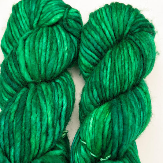 Fiori Grande Hand Dyed | 14 Ply Bulky Merino Yarn | Greenbriar