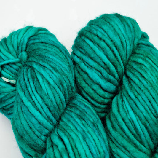 Fiori Grande Hand Dyed | 14 Ply Bulky Merino Yarn | Emerald
