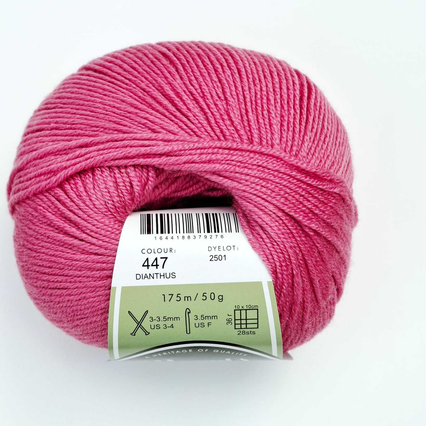 Morris & Sons Empire Wool 4 Ply - Dianthus | Superfine Merino