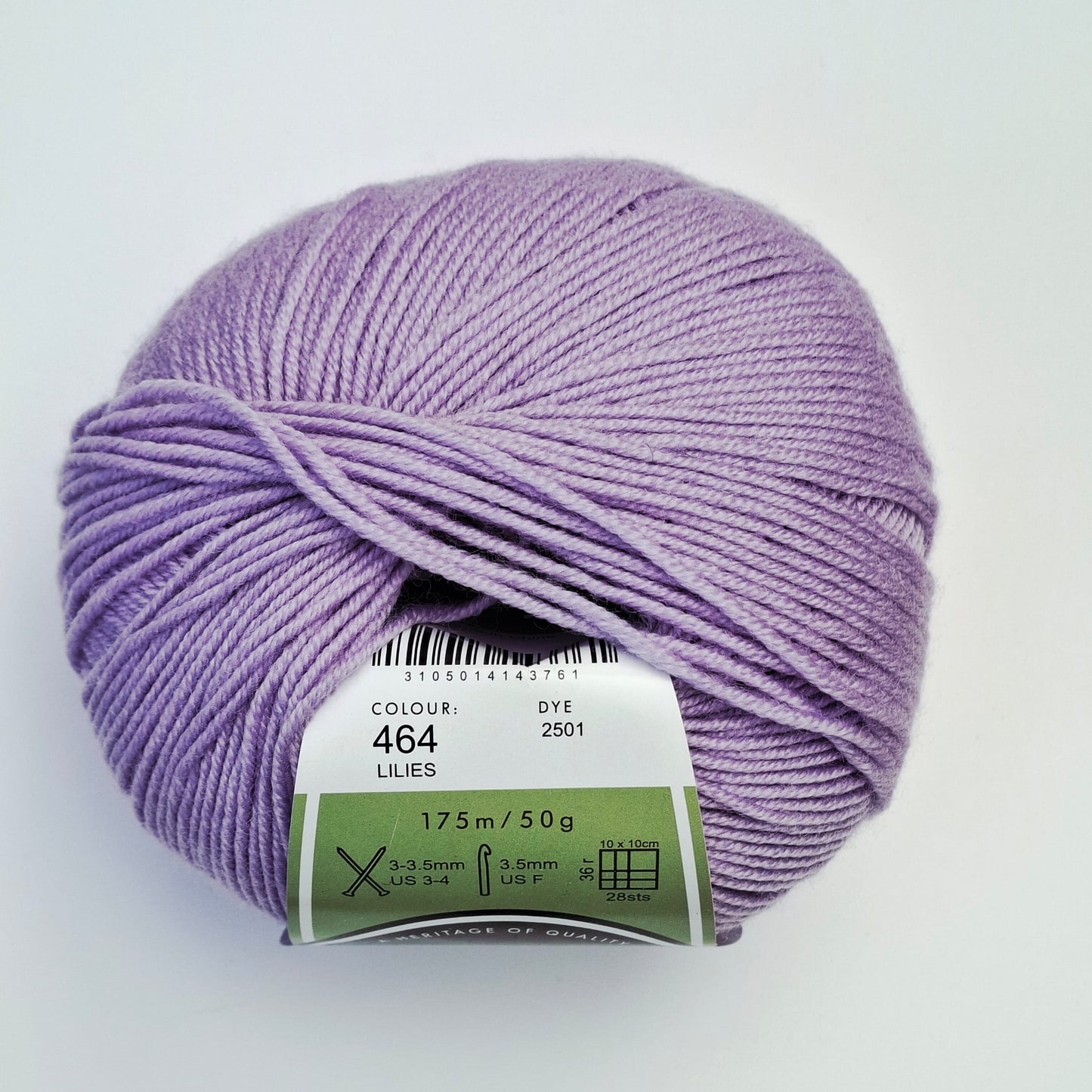 Morris & Sons Empire Wool 4 Ply - Lilies | Superfine Merino