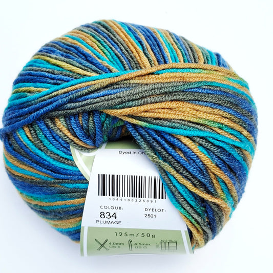 Morris & Sons Empire Wool 8 Ply - Plumage | Superfine Merino