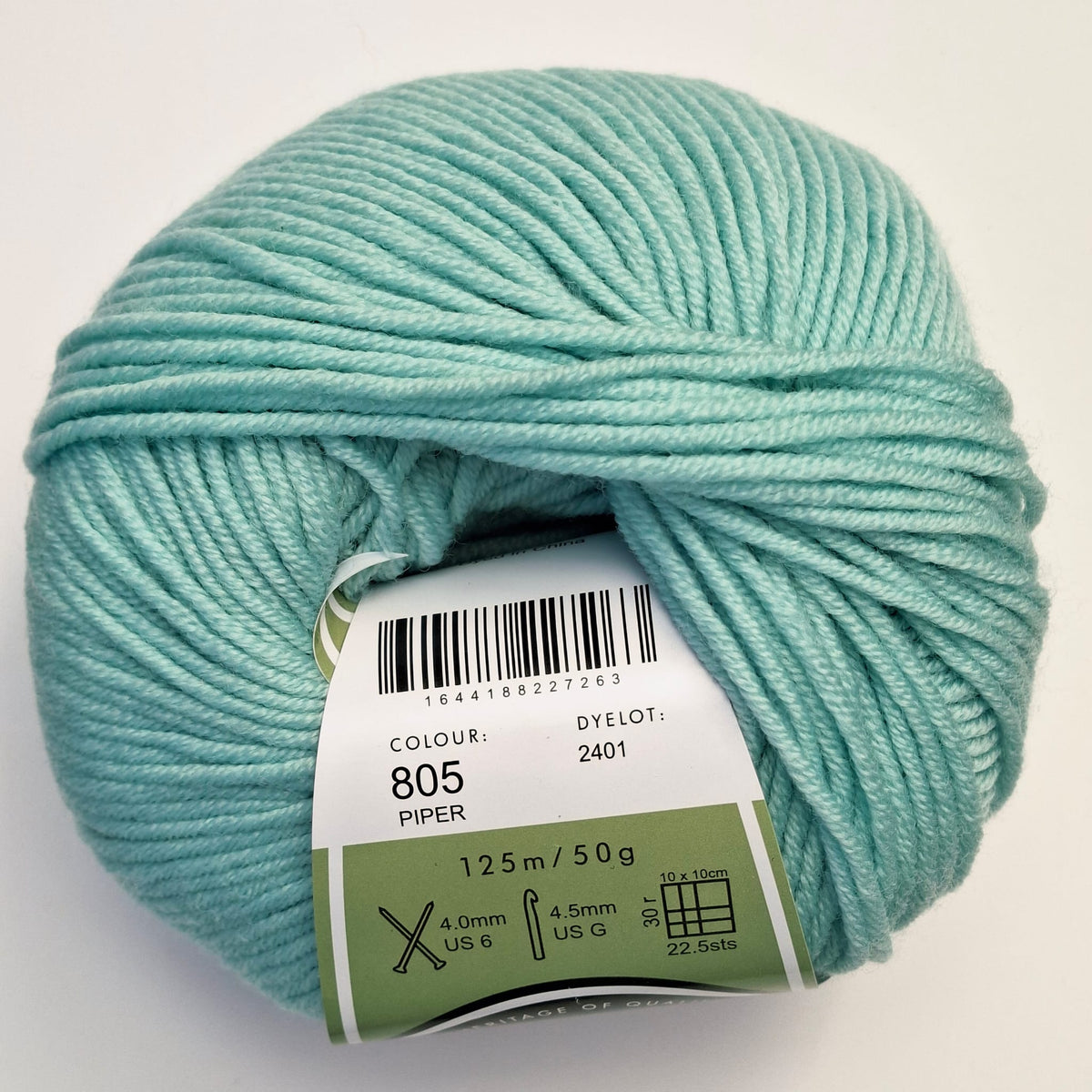 Morris & Sons Empire Wool 8 Ply - Piper | Superfine Merino