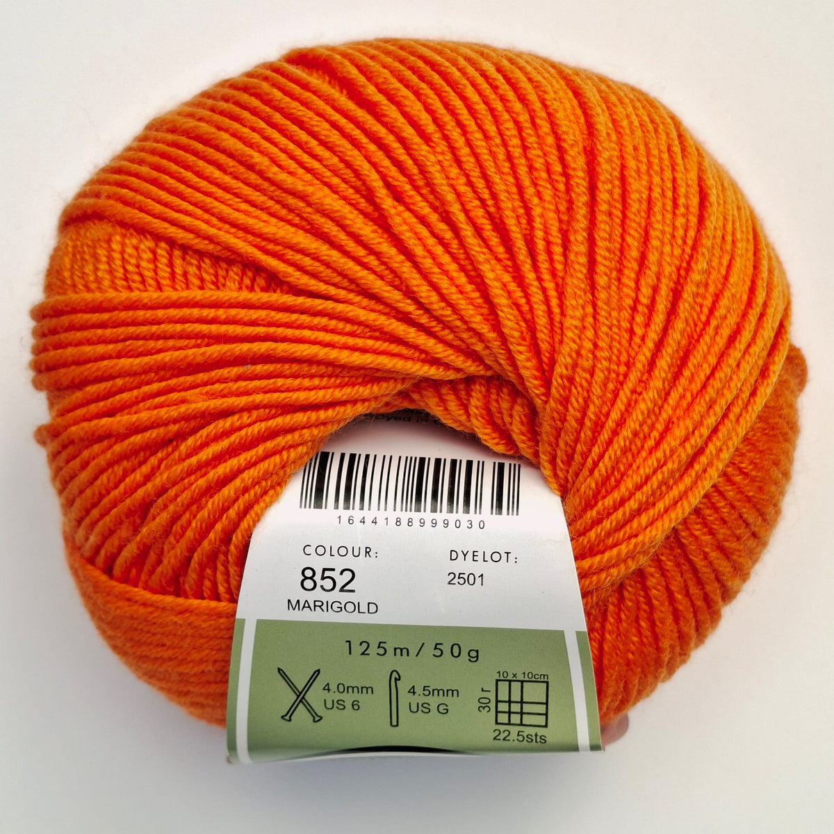 Morris & Sons Empire Wool 8 Ply - Marigold | Superfine Merino