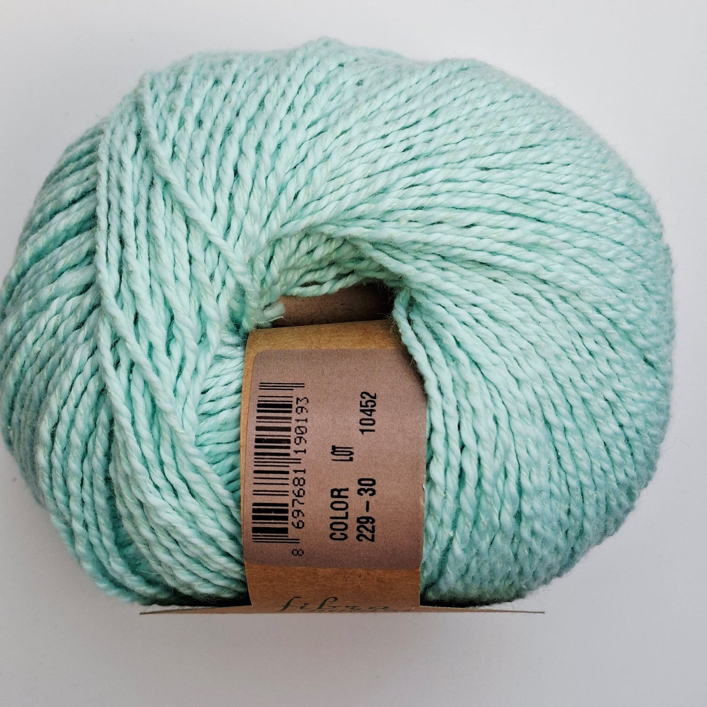 Fibra Natura Papyrus | 8 Ply Cotton & Silk Yarn 50g | Light Aqua 229-30