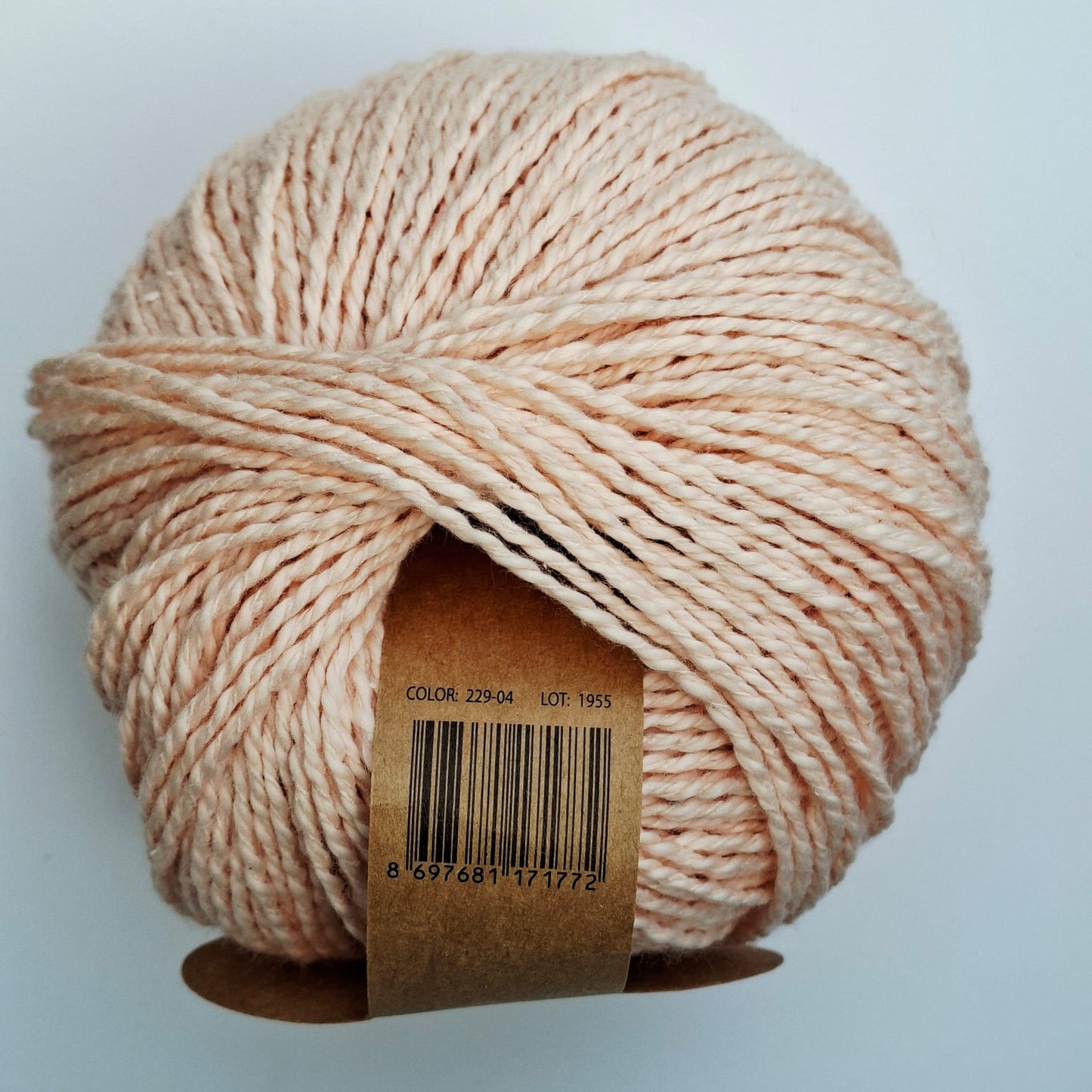 Fibra Natura Papyrus | 8 Ply Cotton & Silk Yarn 50g | Apricot 229-04
