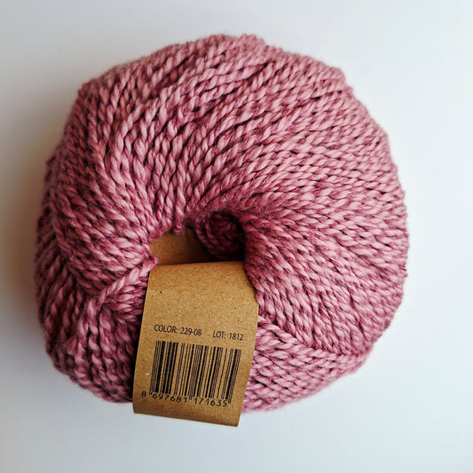 Fibra Natura Papyrus | 8 Ply Cotton & Silk Yarn 50g | Raspberry 229-08