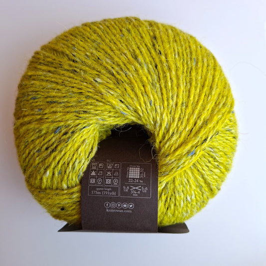 Rowan Yarns | Felted Tweed Wool & Alpaca 8 Ply | Sulfur