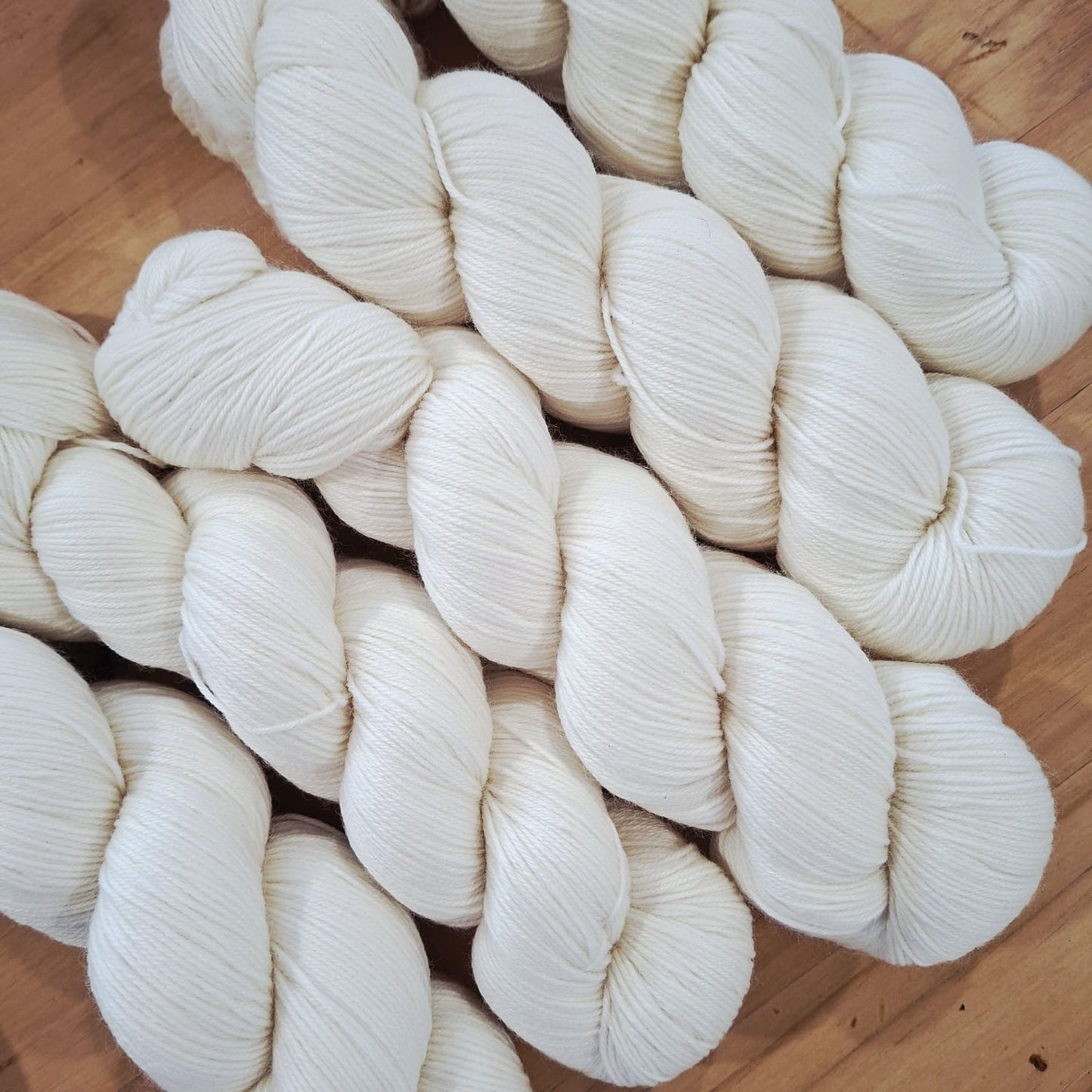 Undyed Yarn | Sock 4 Ply - Australian Extra Fine Merino & Nylon - 1 Skein