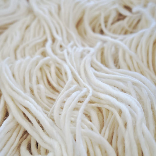 Undyed Yarn | 8 Ply (DK) 'Thick and Thin' Superwash Merino Wool