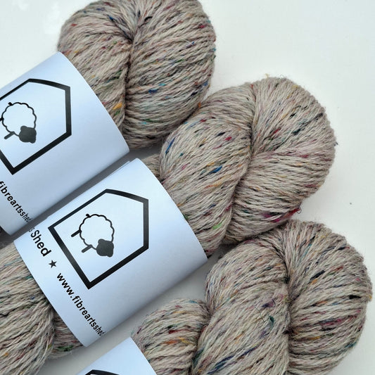Fibre Arts Shed | 4 Ply Wool & Sari Silk Yarn 180m | High Fae