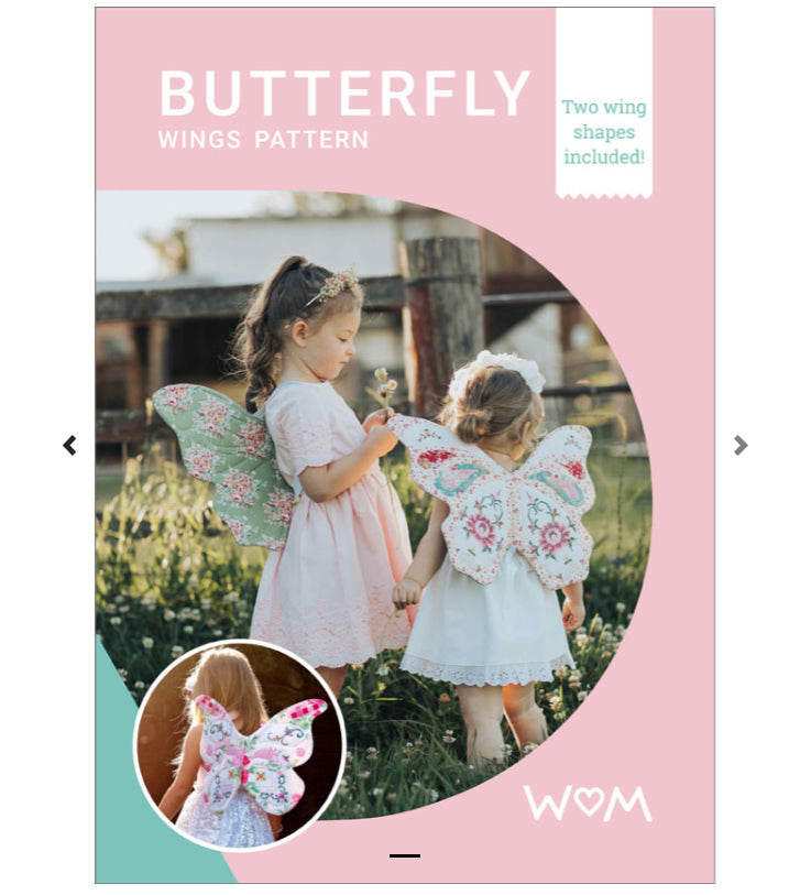 Children's Dress-Up Butterfly Wings Sewing Pattern