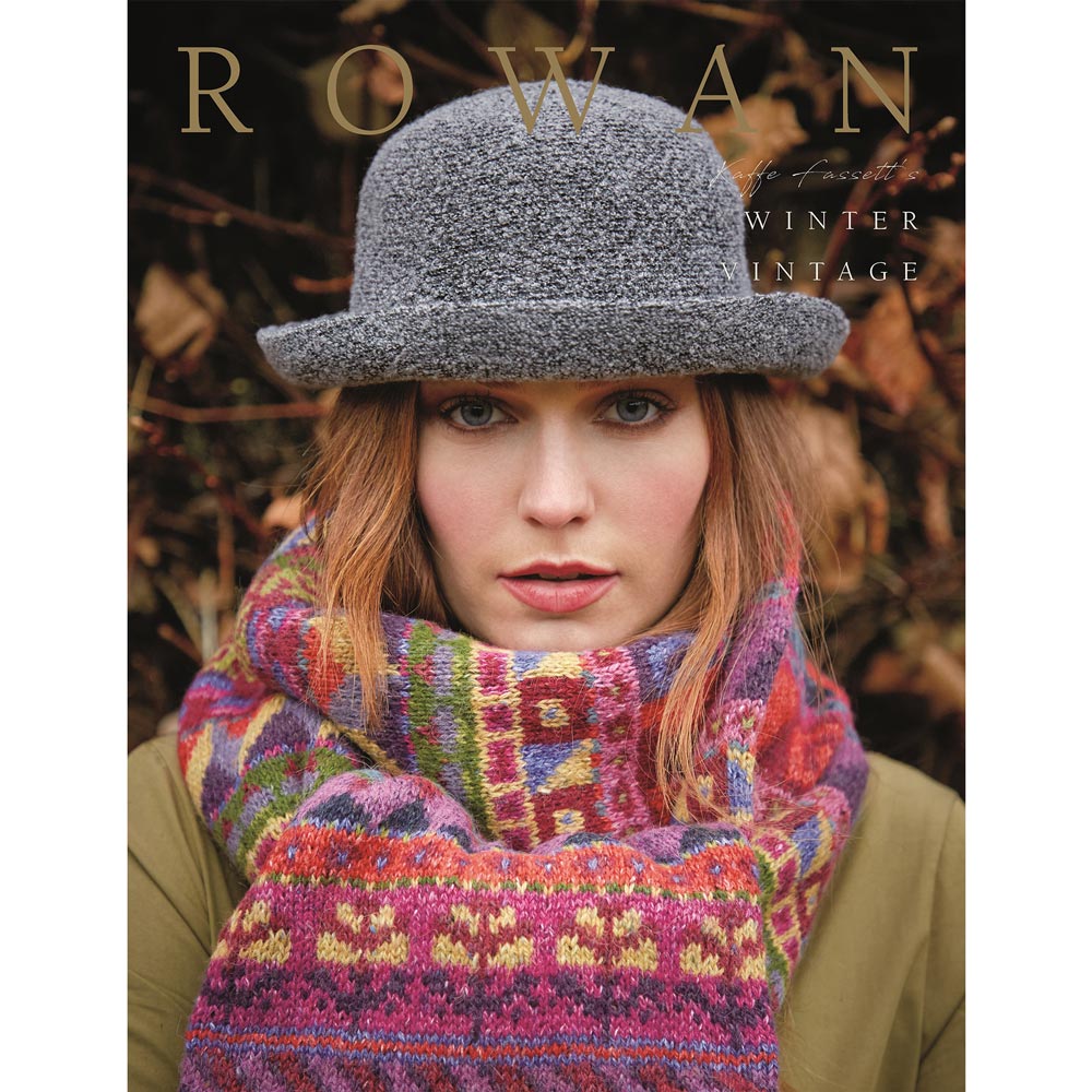 Rowan & Kaffe Fasset | Winter Vintage 6 Knitting Patterns Booklet