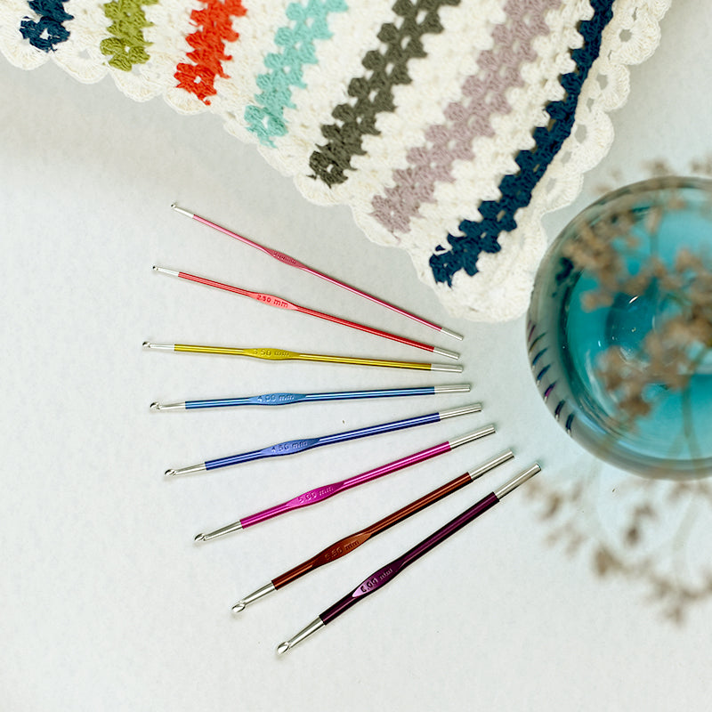 Single Ended Crochet Hook by KnitPro Zing | Ultra Smooth 2.0 – 6.0mm