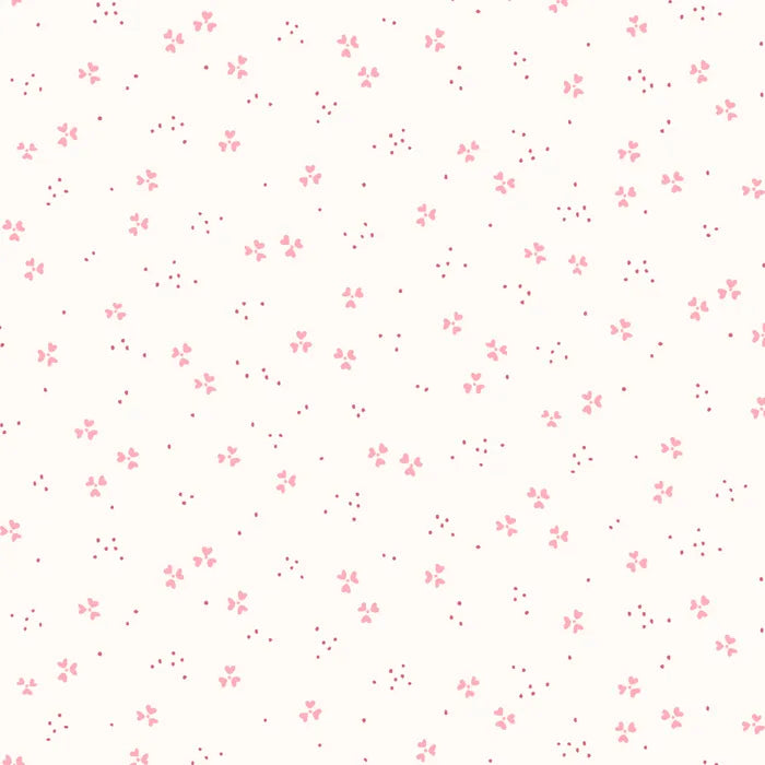 Yours Truly | Dotted Hearts | Cotton | 25cm