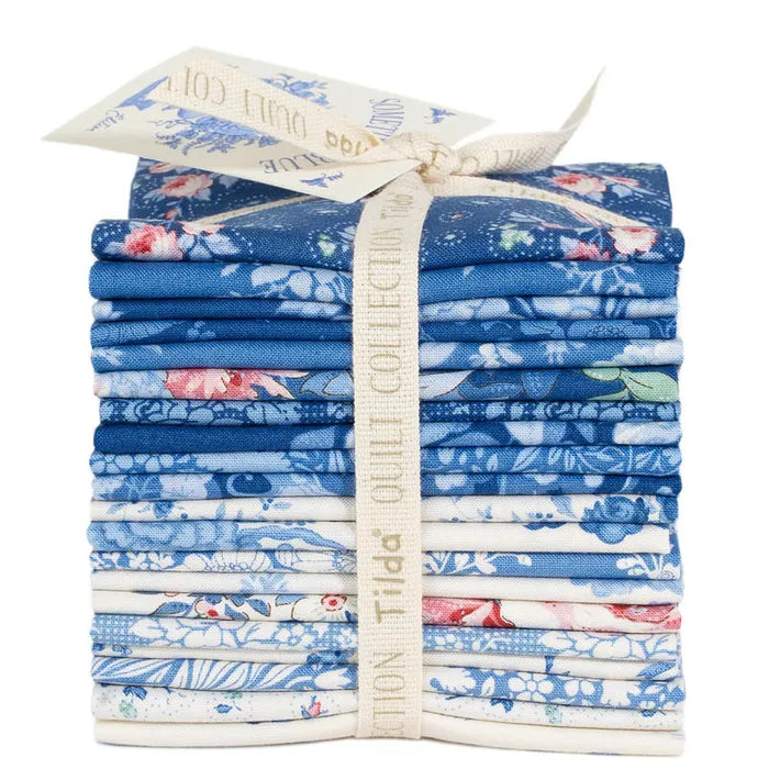 Tilda Something Blue *PREORDER* | Fat Eighth Bundle of 20