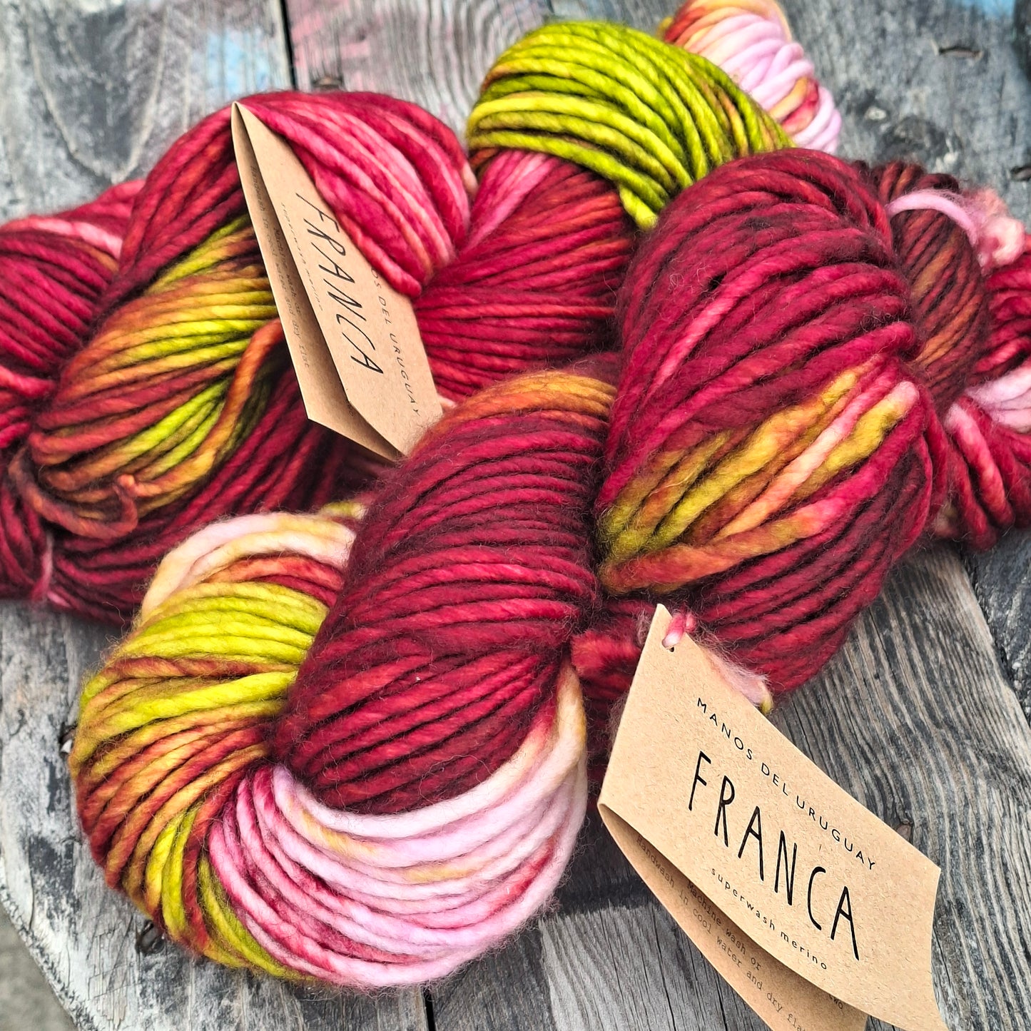 Manos del Uruguay Franca | Super Chunky 20 Ply Merino Yarn 150g | Chutney