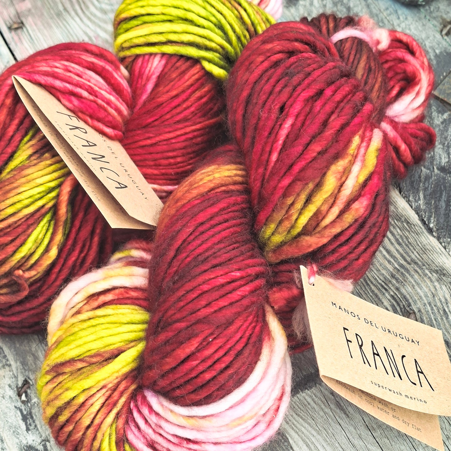 Manos del Uruguay Franca | Super Chunky 20 Ply Merino Yarn 150g | Chutney