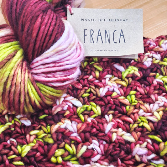 Manos del Uruguay Franca | Super Chunky 20 Ply Merino Yarn 150g | Chutney
