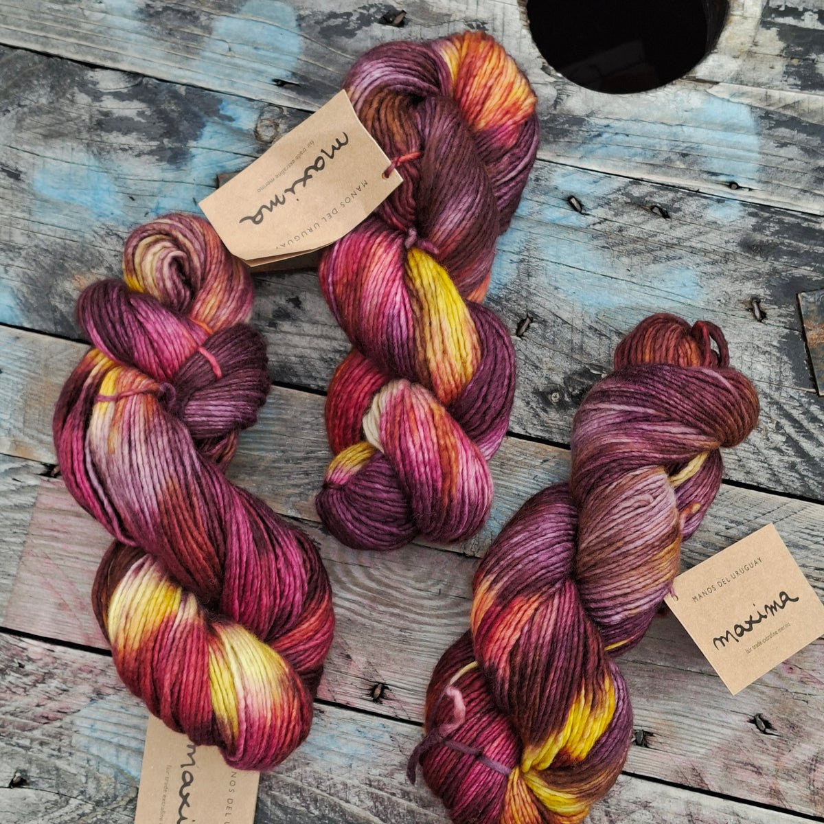Manos del Uruguay | Maxima  - Extrafine Merino | 10 Ply (Aran) 100g | Currant