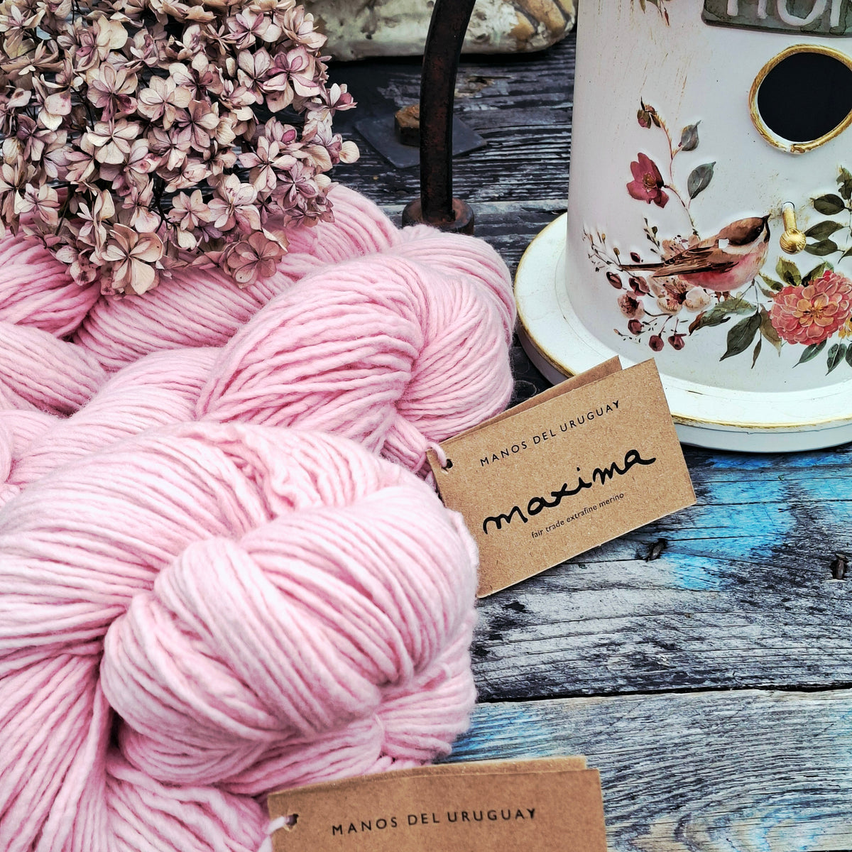 Manos del Uruguay | Maxima  - Extrafine Merino | 10 Ply (Aran) 100g | Cotton Candy