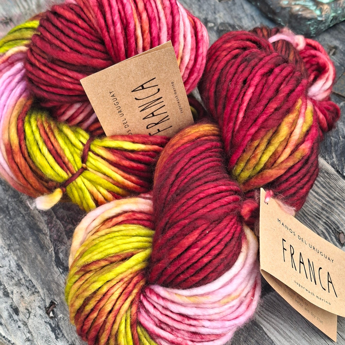 Manos del Uruguay Franca | Super Chunky 20 Ply Merino Yarn 150g | Chutney